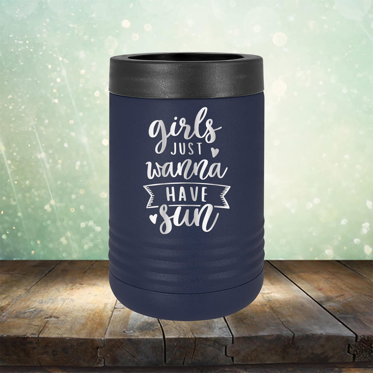 Girls Just Wanna Have Sun - Laser Etched Tumbler Mug