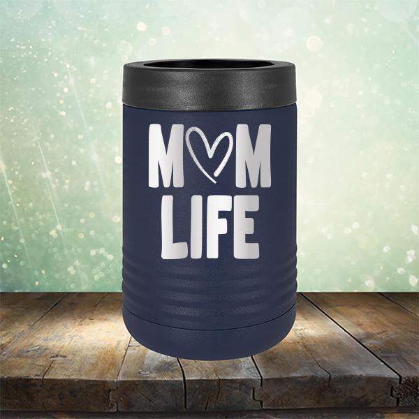 Mom Life with Heart - Laser Etched Tumbler Mug