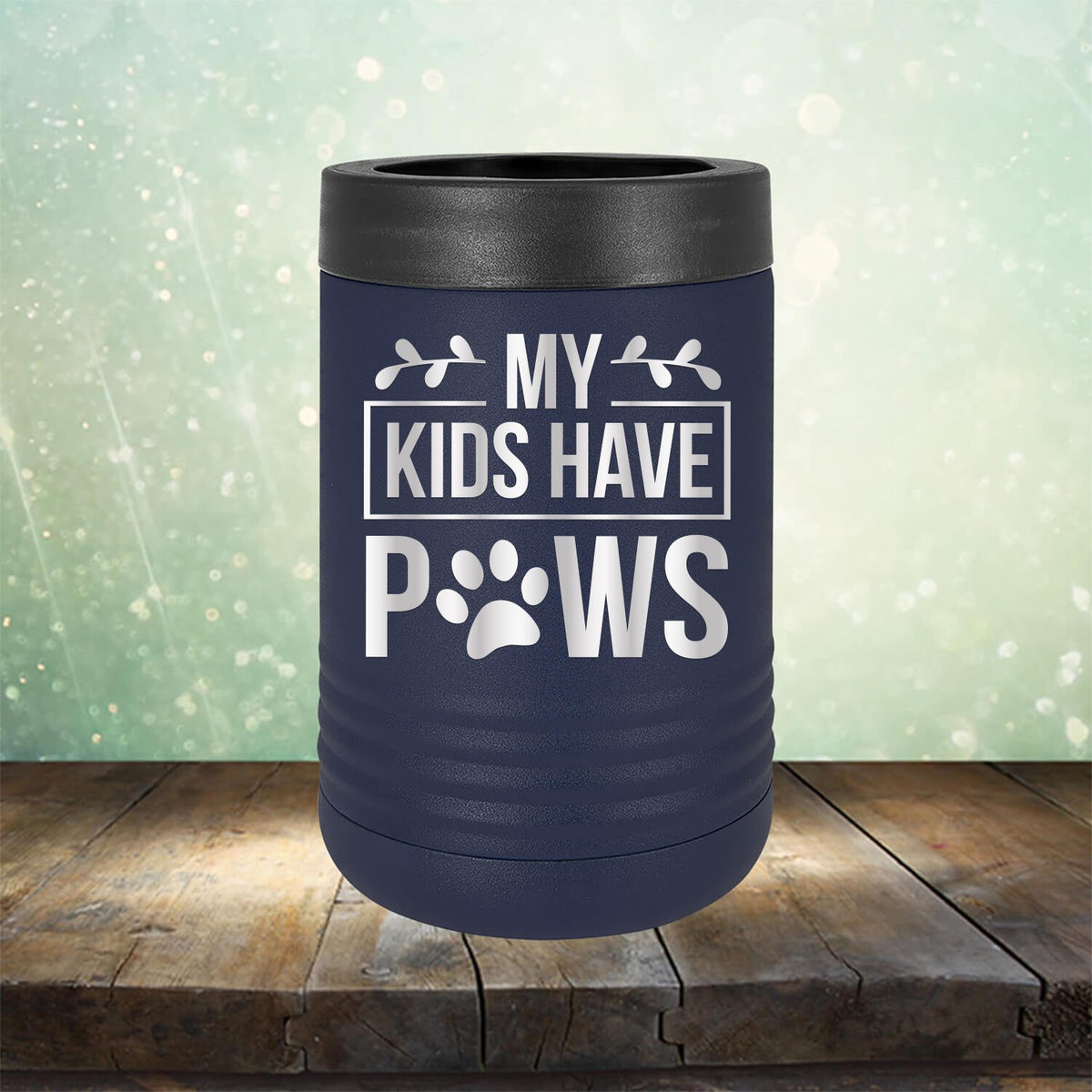 My Kids Have Paws - Laser Etched Tumbler Mug