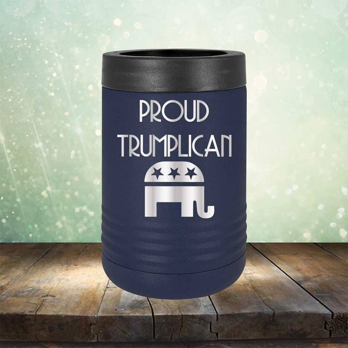 Proud Trumplican Elephant - Laser Etched Tumbler Mug