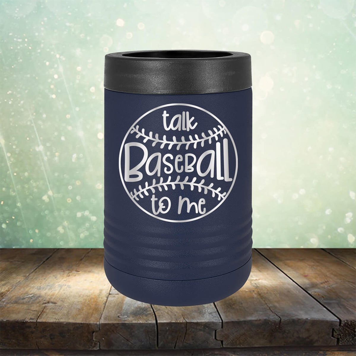 Talk Baseball To Me - Laser Etched Tumbler Mug