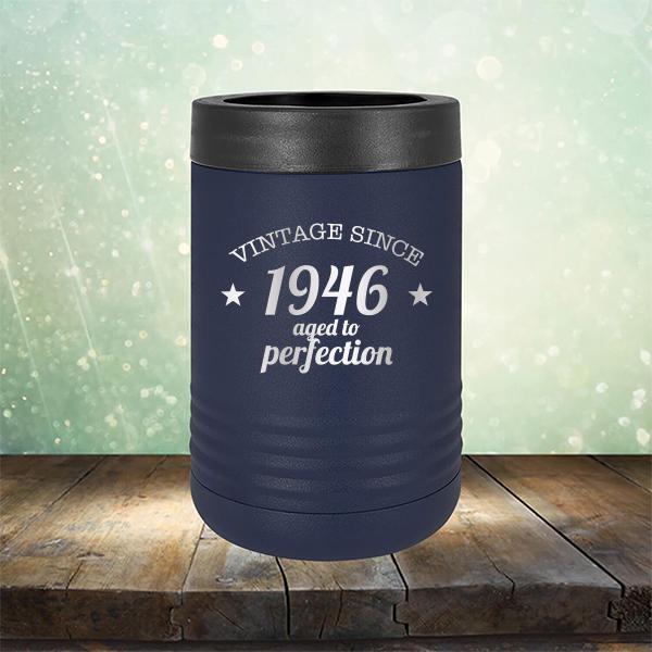 Vintage Since 1946 Aged to Perfection 75 Years Old - Laser Etched Tumbler Mug