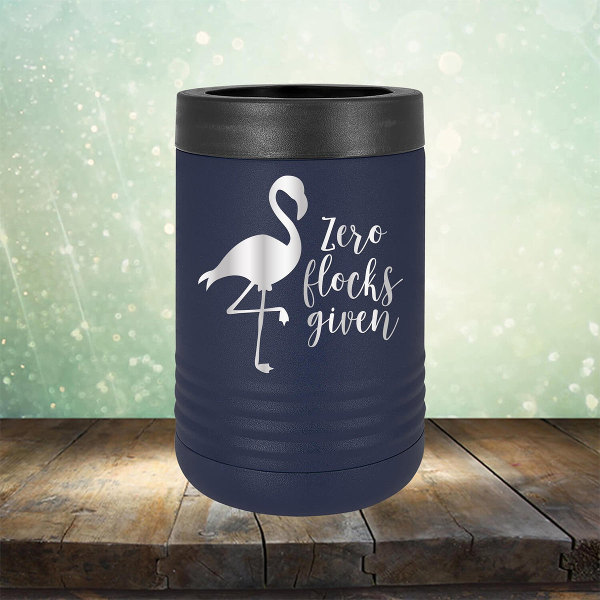Zero Flocks Given - Laser Etched Tumbler Mug