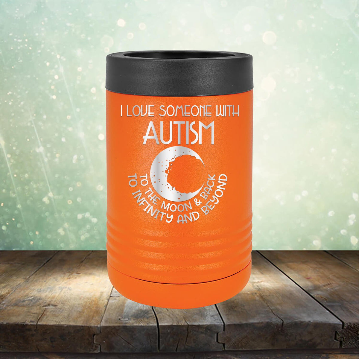 I Love Someone with the Autism to the Moon &amp; Back - Laser Etched Tumbler Mug