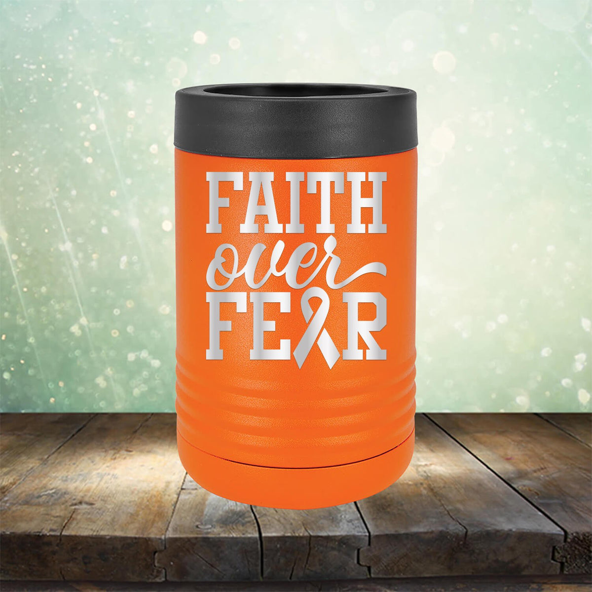 Faith Over Fear - Laser Etched Tumbler Mug