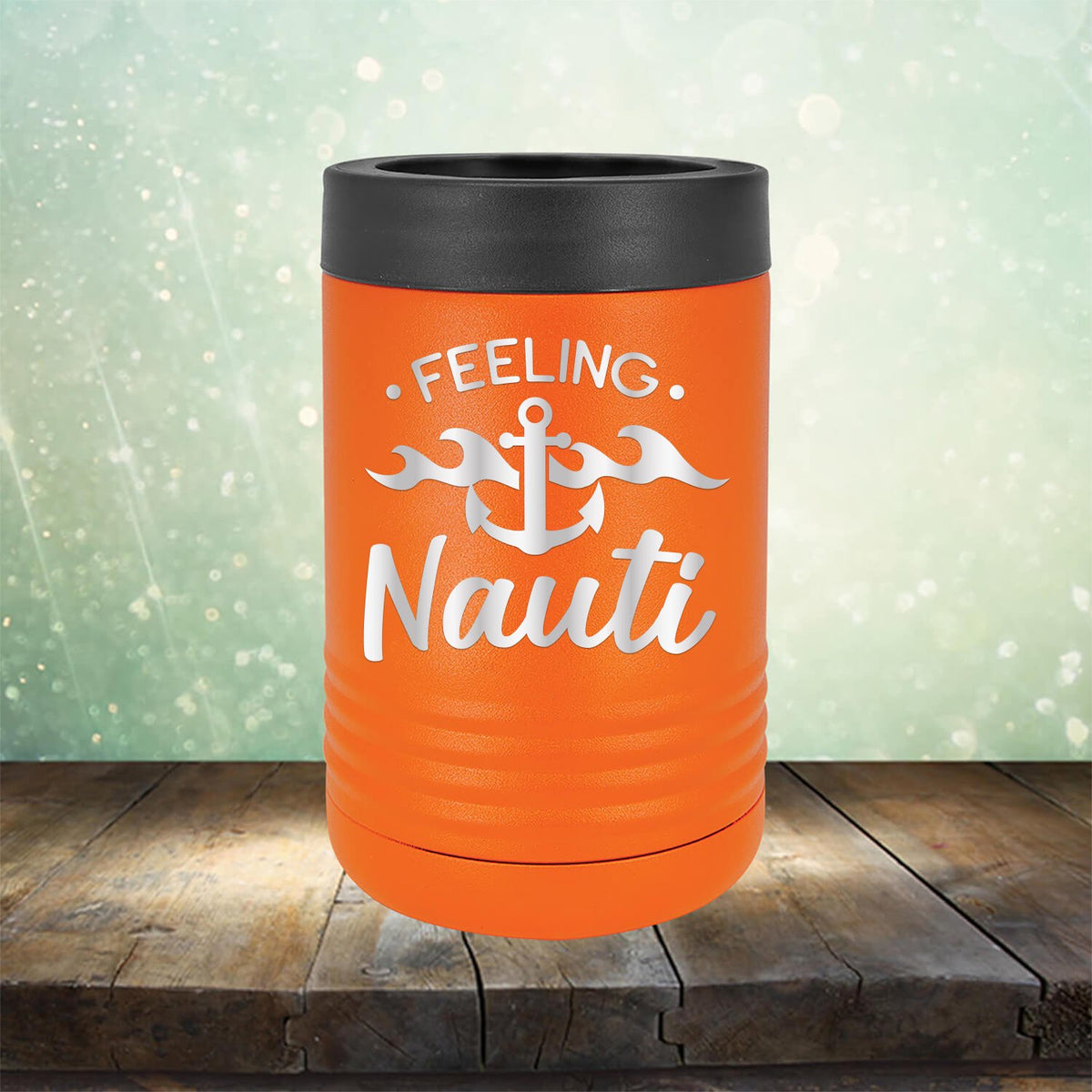 Feeling Nauti with Anchor - Laser Etched Tumbler Mug