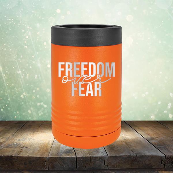 Freedom Over Fear - Laser Etched Tumbler Mug