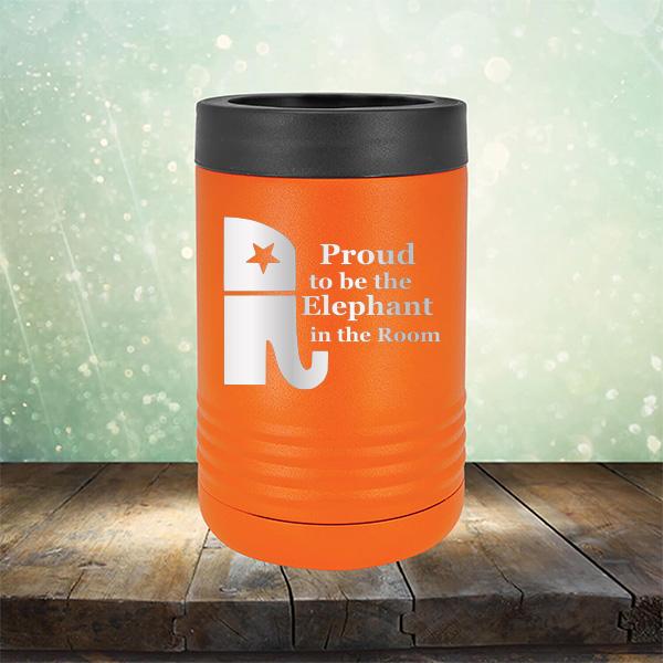 Proud To Be The Elephant in the Room - Laser Etched Tumbler Mug