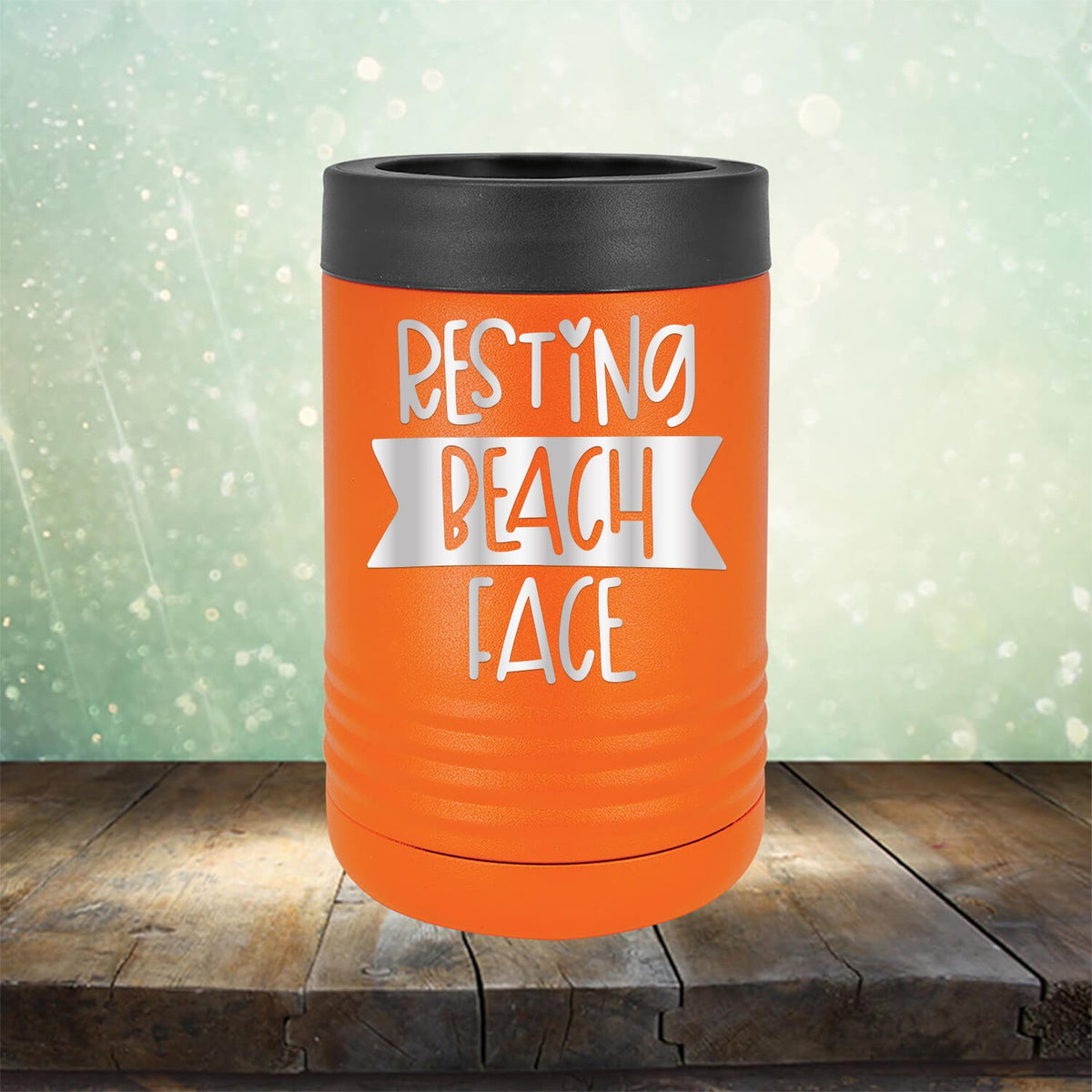 Resting Beach Face - Laser Etched Tumbler Mug