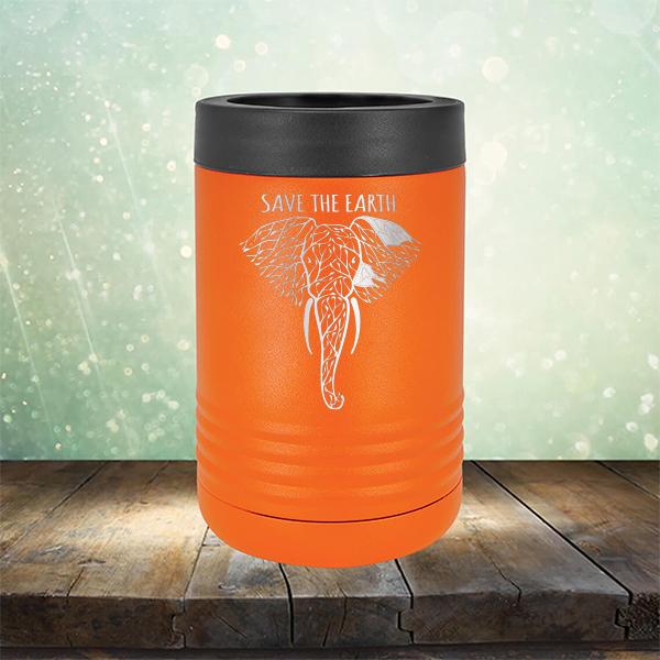 Save Elephants Save The Earth - Laser Etched Tumbler Mug