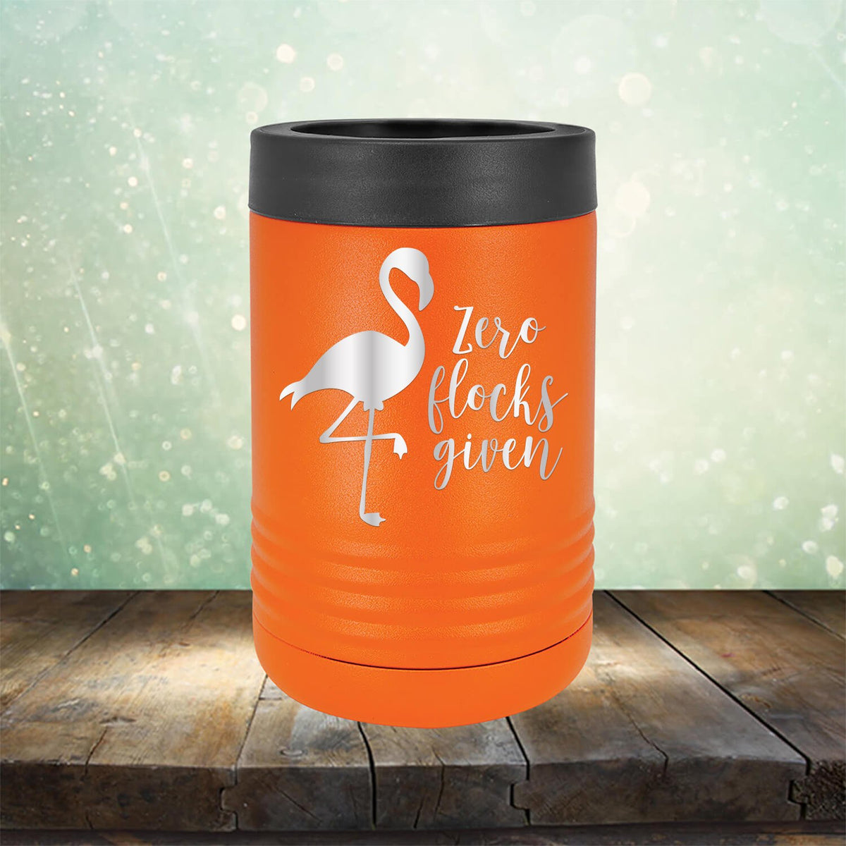 Zero Flocks Given - Laser Etched Tumbler Mug