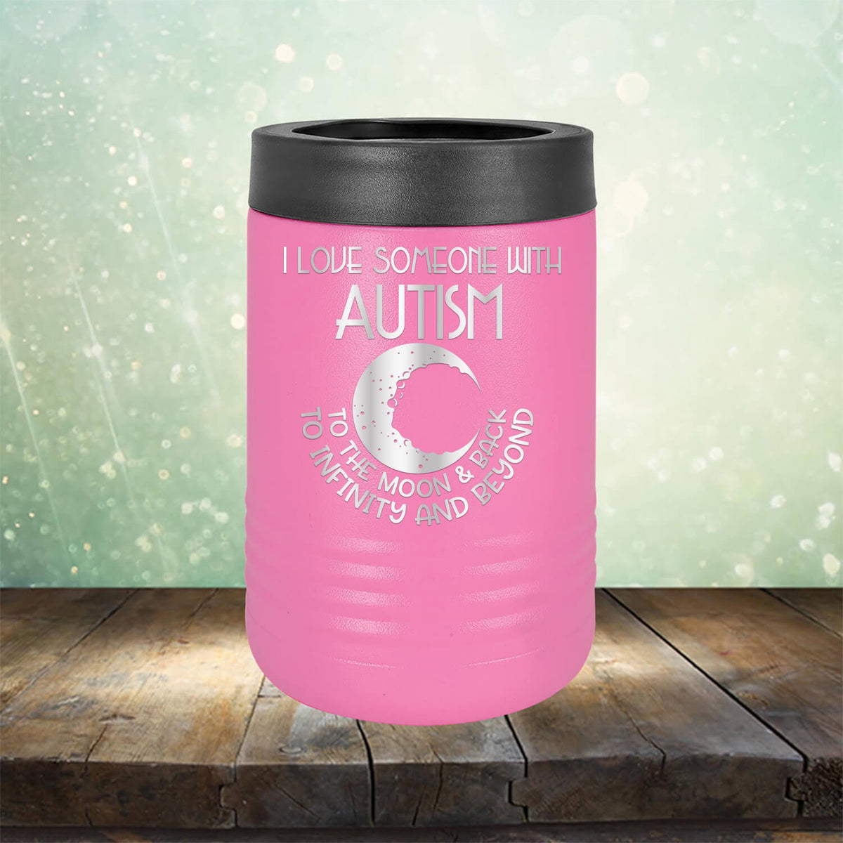 I Love Someone with the Autism to the Moon &amp; Back - Laser Etched Tumbler Mug