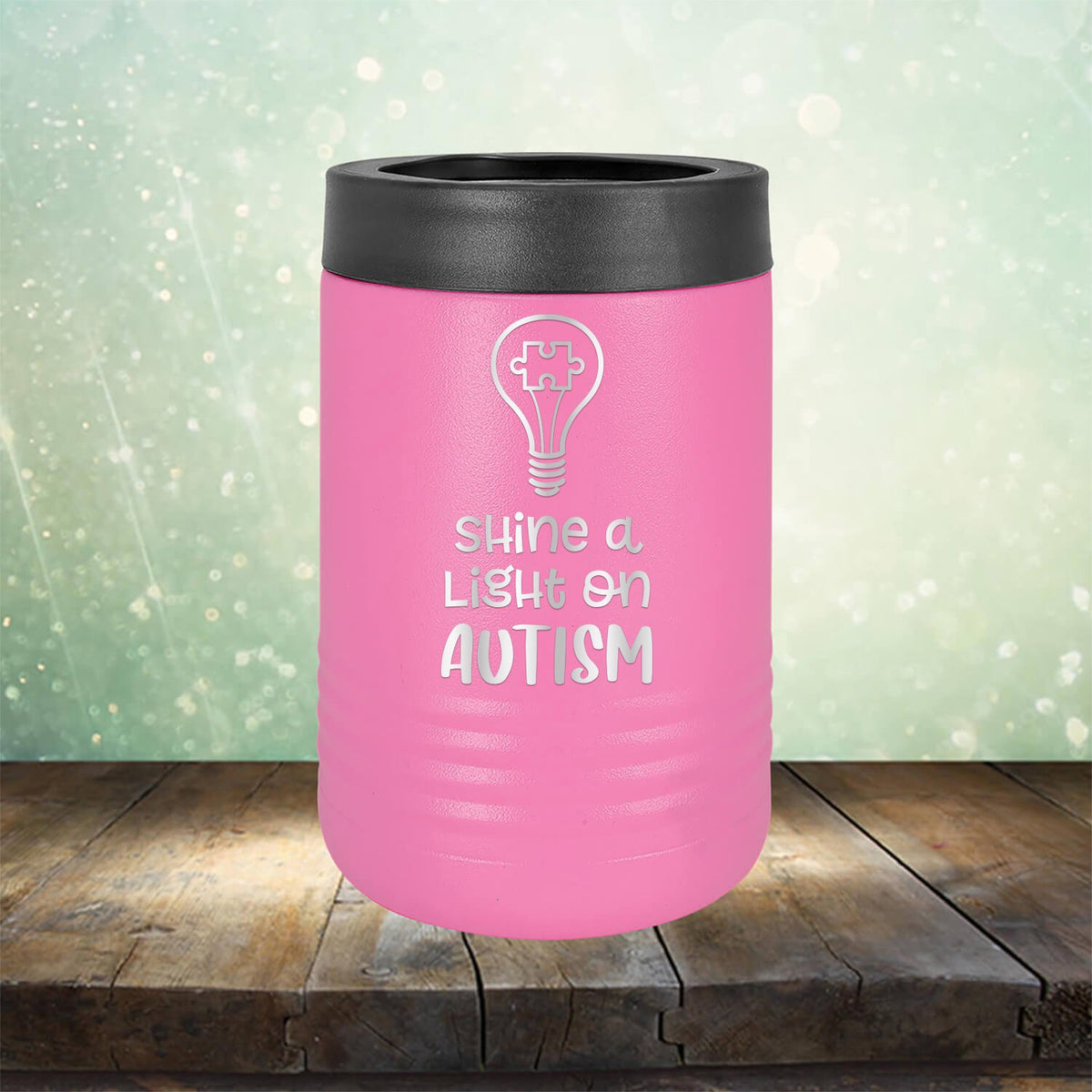 Shine A Light on Autism - Laser Etched Tumbler Mug