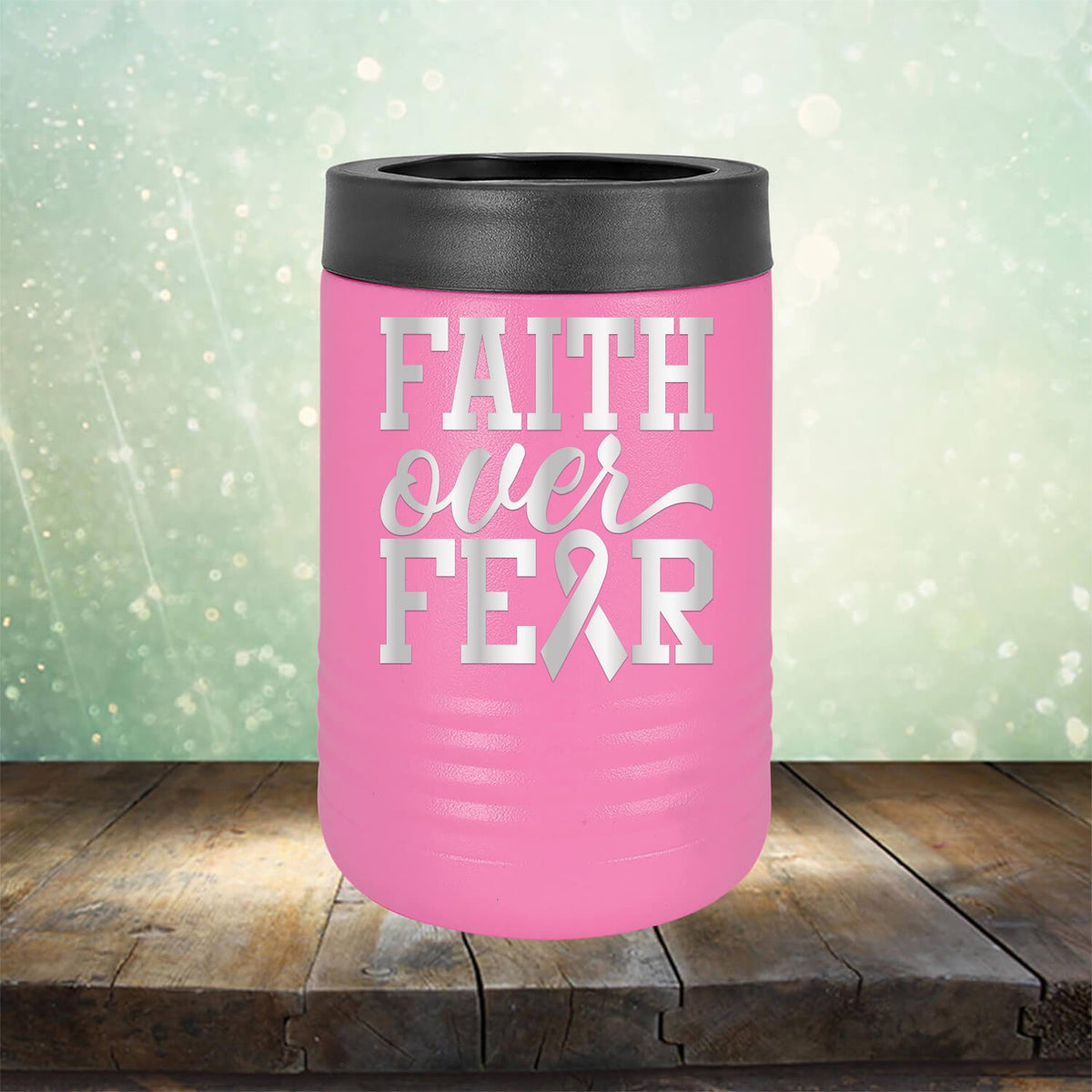 Faith Over Fear - Laser Etched Tumbler Mug