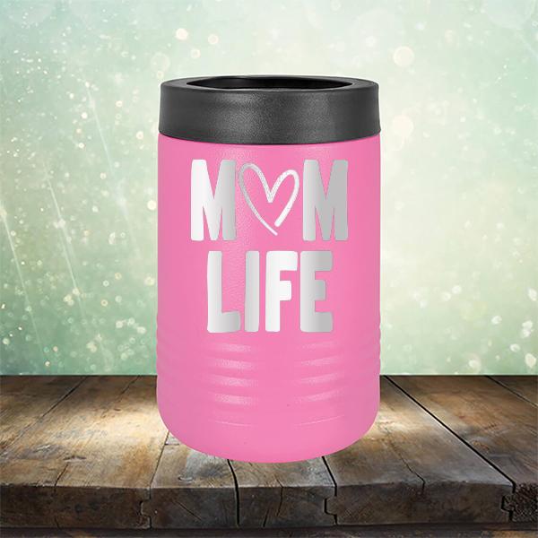 Mom Life with Heart - Laser Etched Tumbler Mug