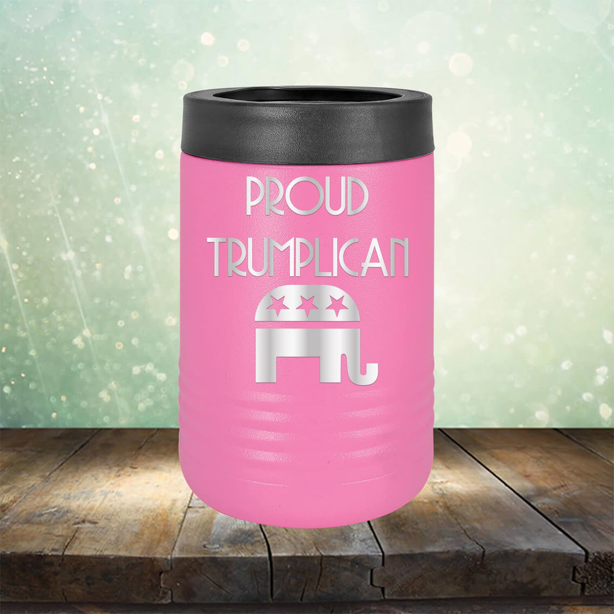 Proud Trumplican Elephant - Laser Etched Tumbler Mug