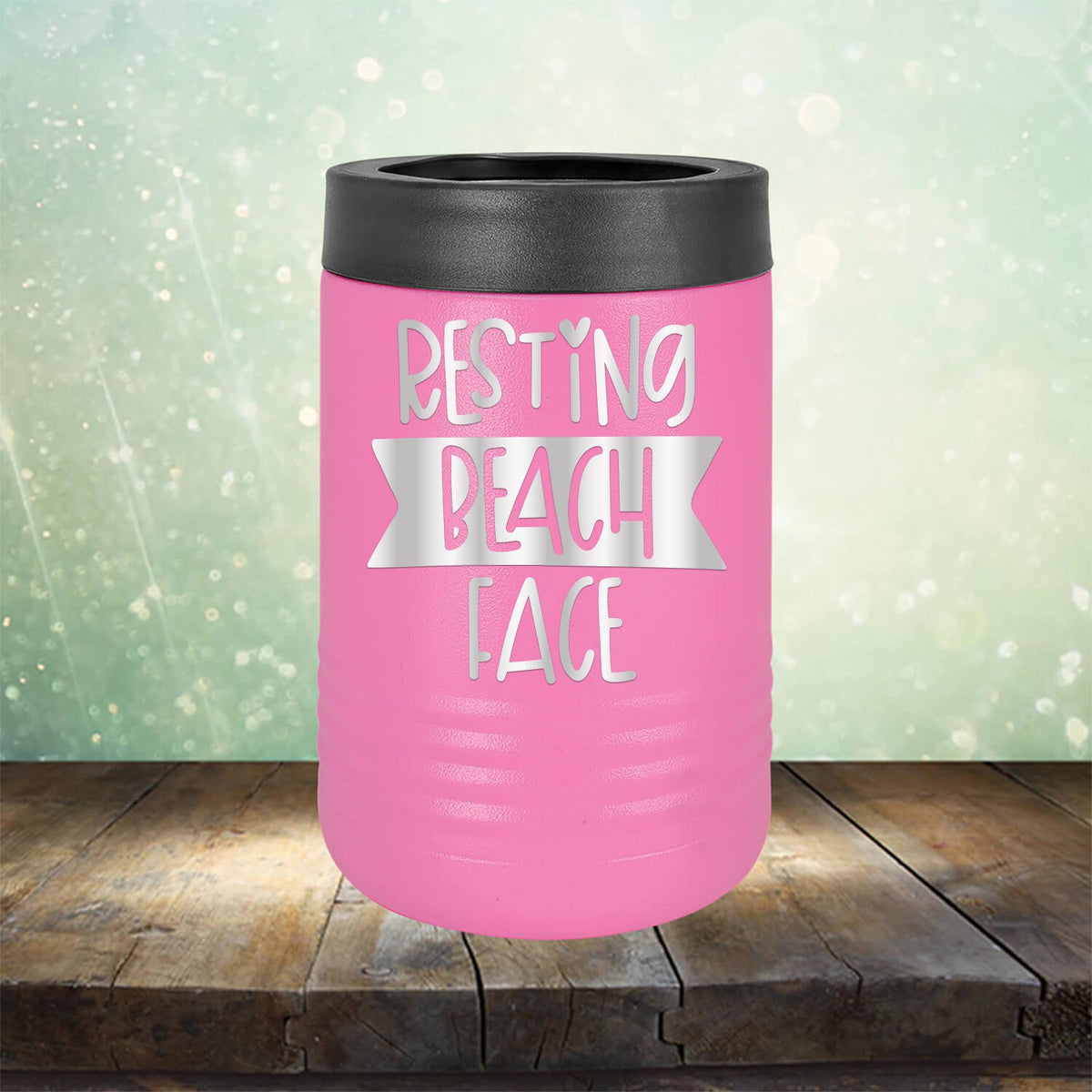 Resting Beach Face - Laser Etched Tumbler Mug