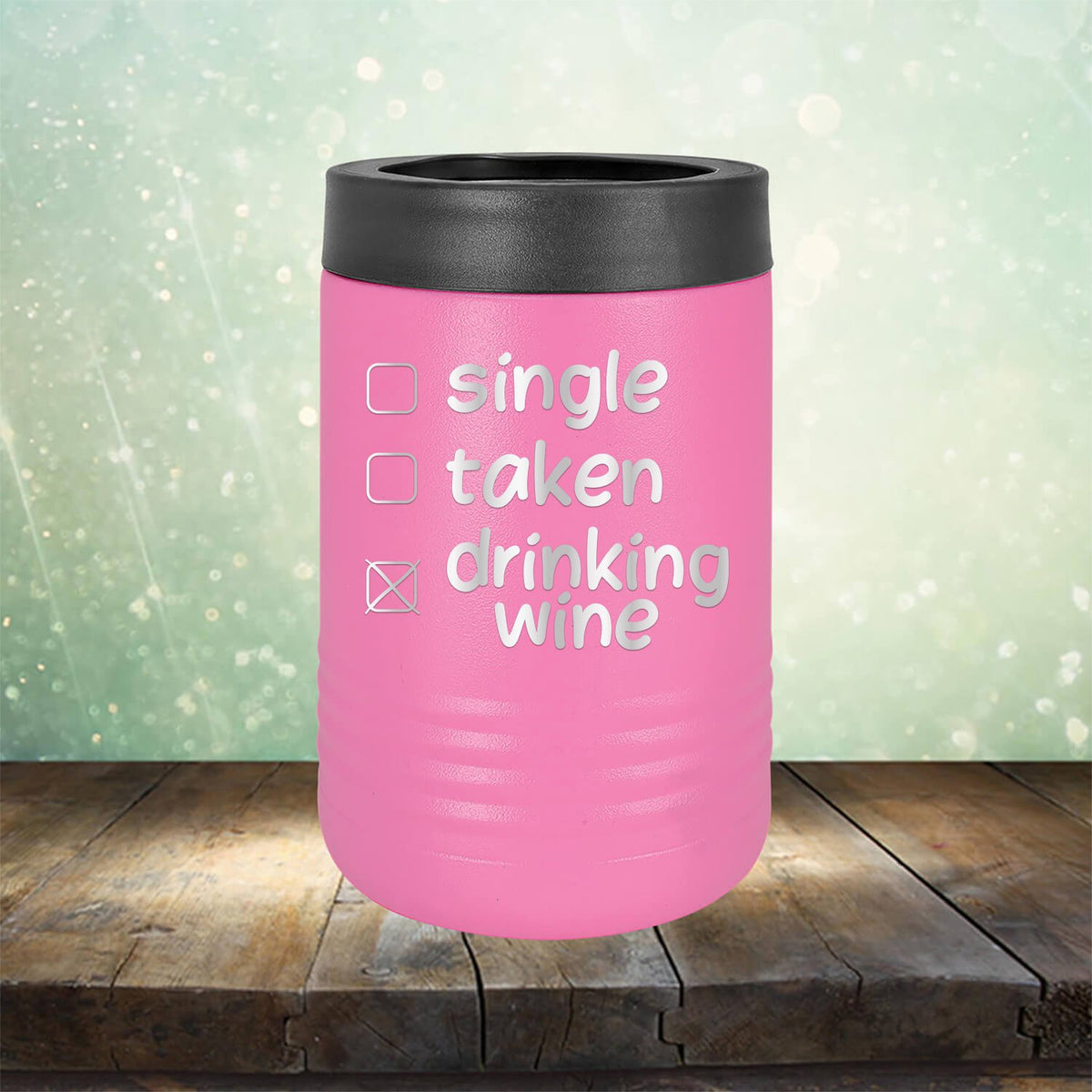 Single Taken Drinking Wine
