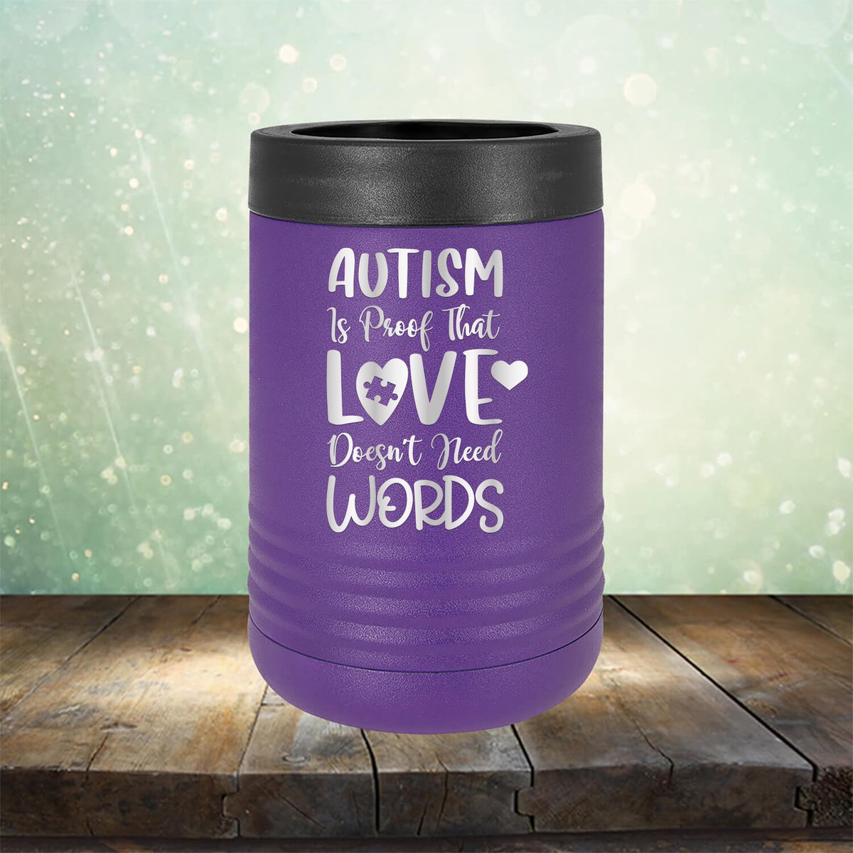 Autism is Proof That Love Doesn&#39;t Need Words - Laser Etched Tumbler Mug