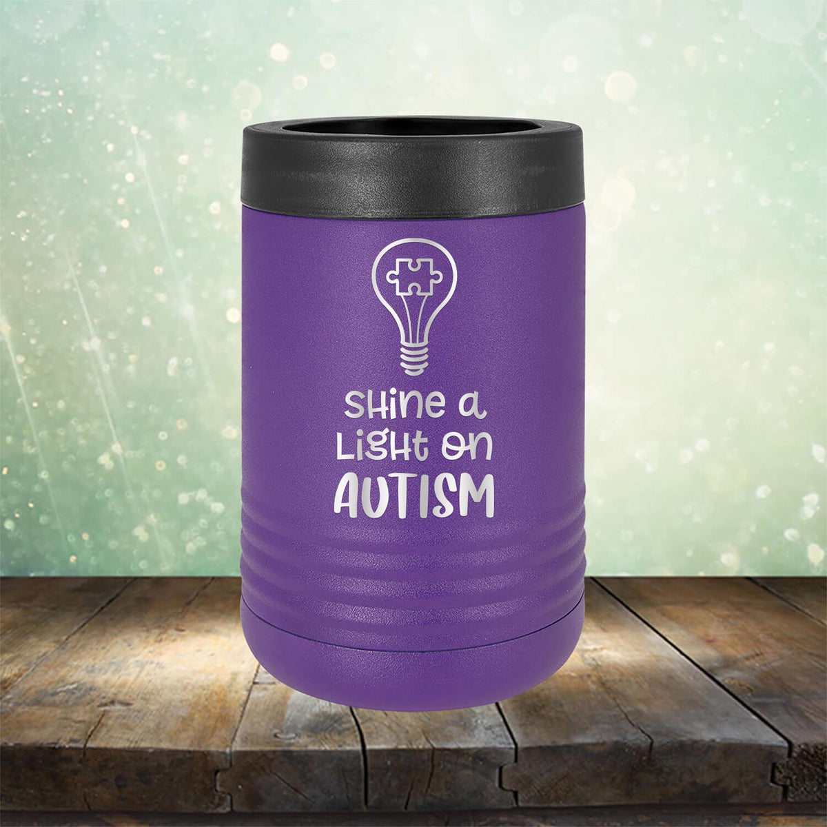 Shine A Light on Autism - Laser Etched Tumbler Mug