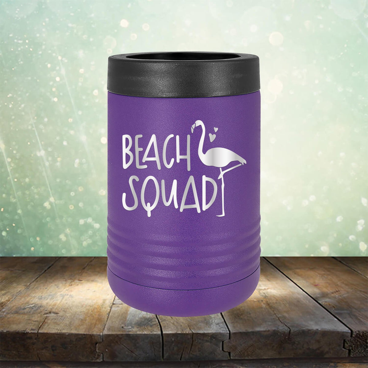 Beach Squad with Swan - Laser Etched Tumbler Mug