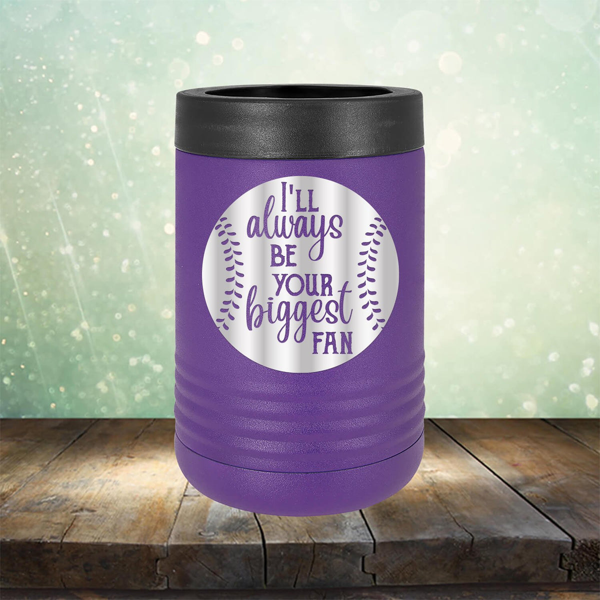 I&#39;ll Be Your Biggest Fan Baseball - Laser Etched Tumbler Mug