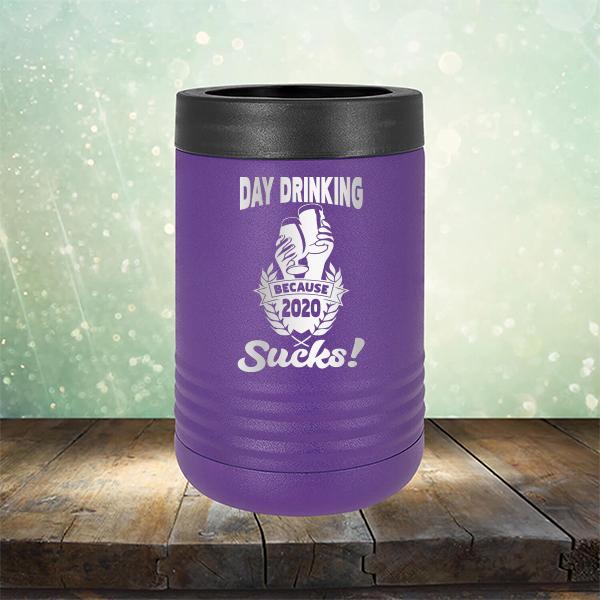 Day Drinking Because 2020 Sucks! - Laser Etched Tumbler Mug