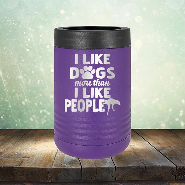 I Like Dogs More Than I Like People - Laser Etched Tumbler Mug