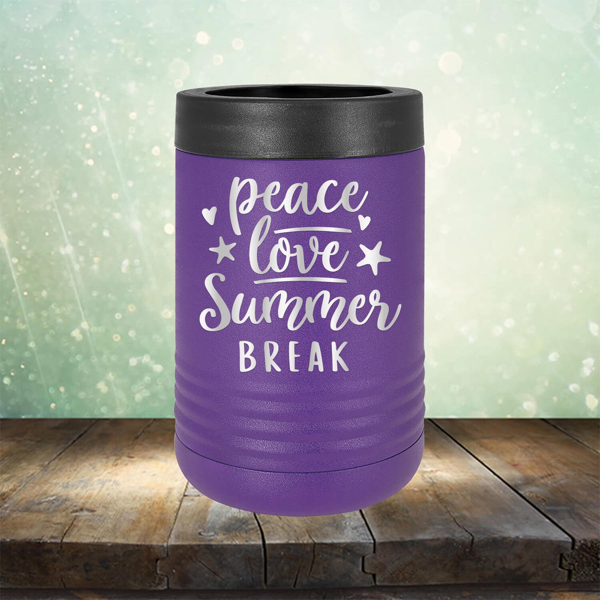 Peace Love Summer Break - Laser Etched Tumbler Mug