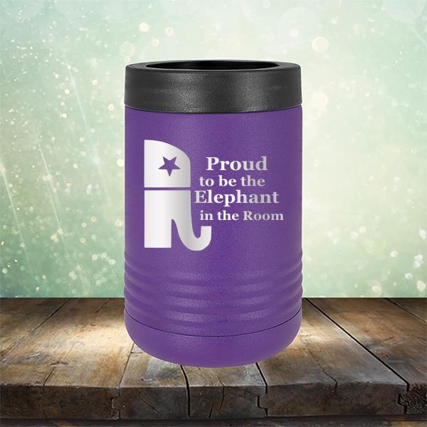 Proud To Be The Elephant in the Room - Laser Etched Tumbler Mug