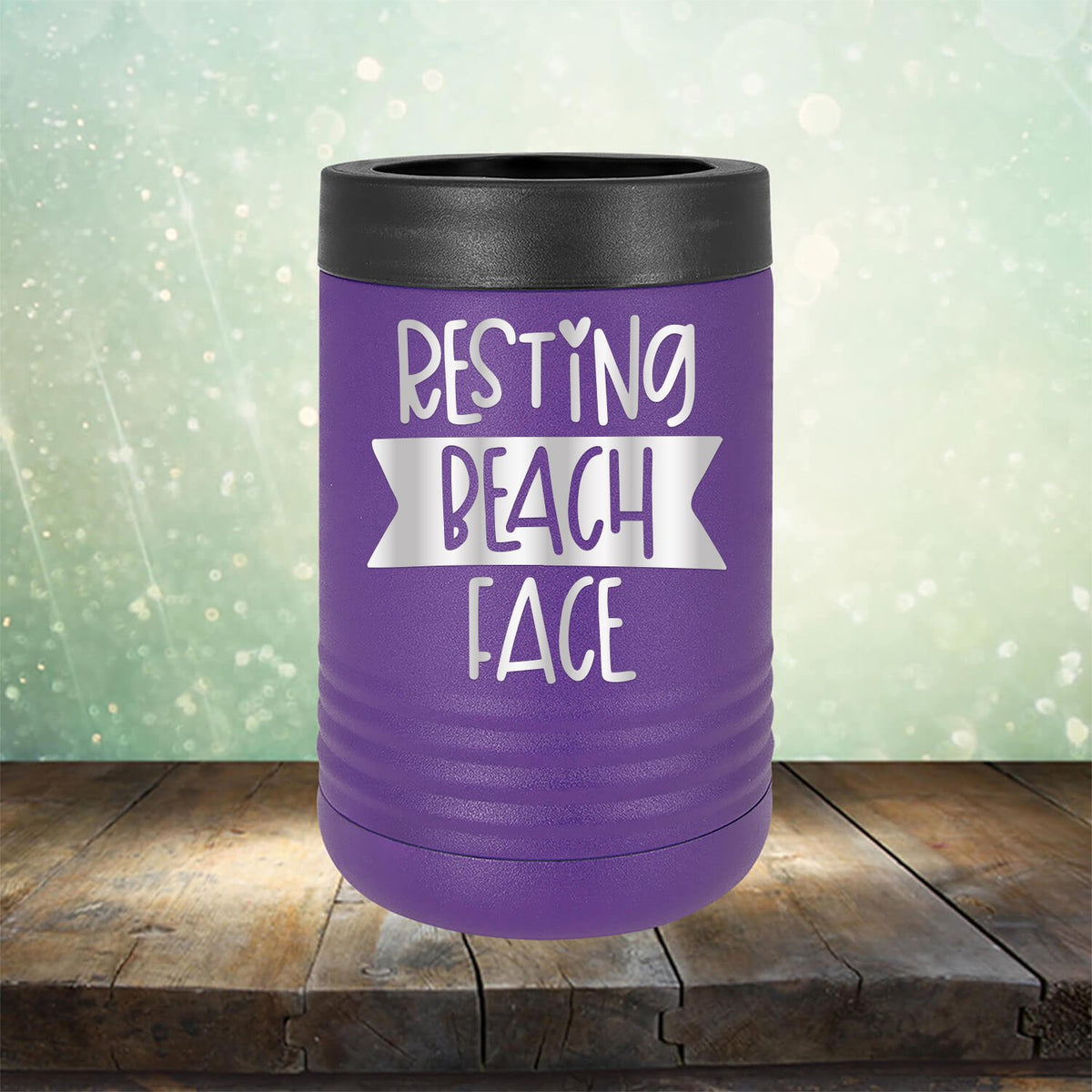 Resting Beach Face - Laser Etched Tumbler Mug