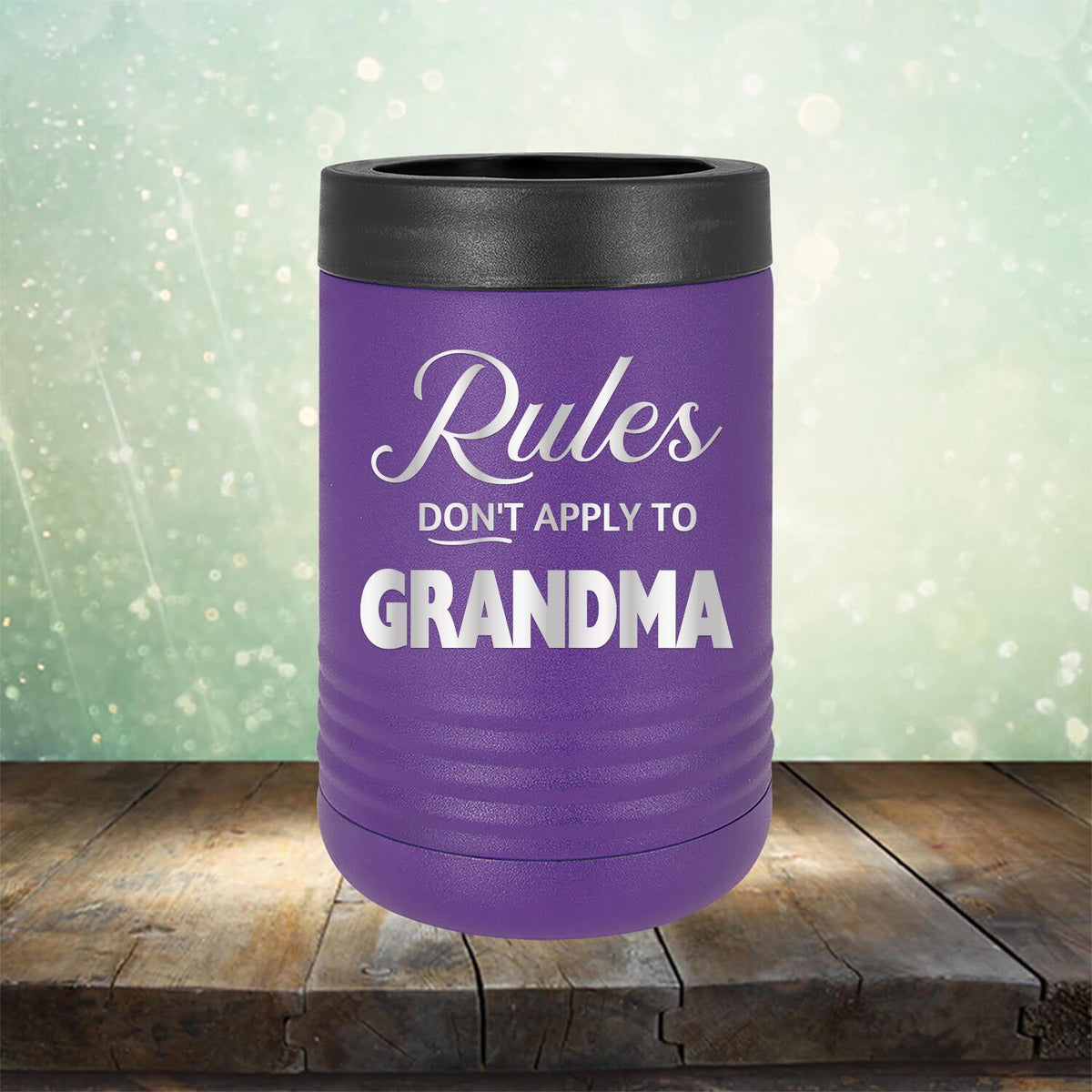 Rules Don&#39;t Apply To Grandma - Laser Etched Tumbler Mug
