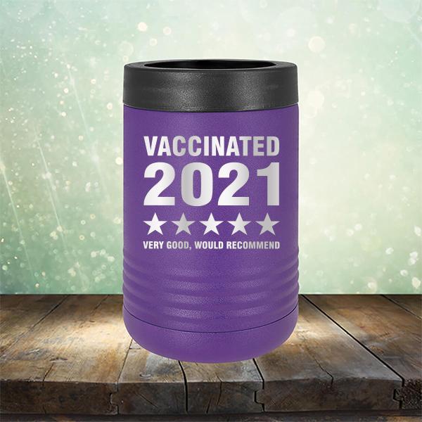 Vaccinated 2021 Very Good Would Recommend - Laser Etched Tumbler Mug