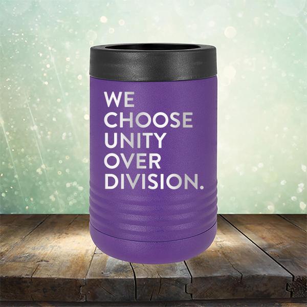 We Choose Unity Over Division - Laser Etched Tumbler Mug