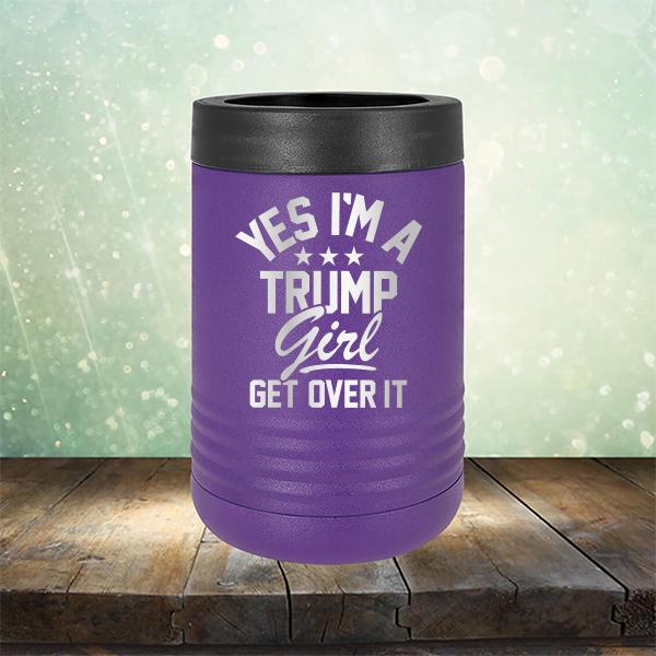 Yes I'm A Trump Girl Get Over It - Laser Etched Tumbler Mug