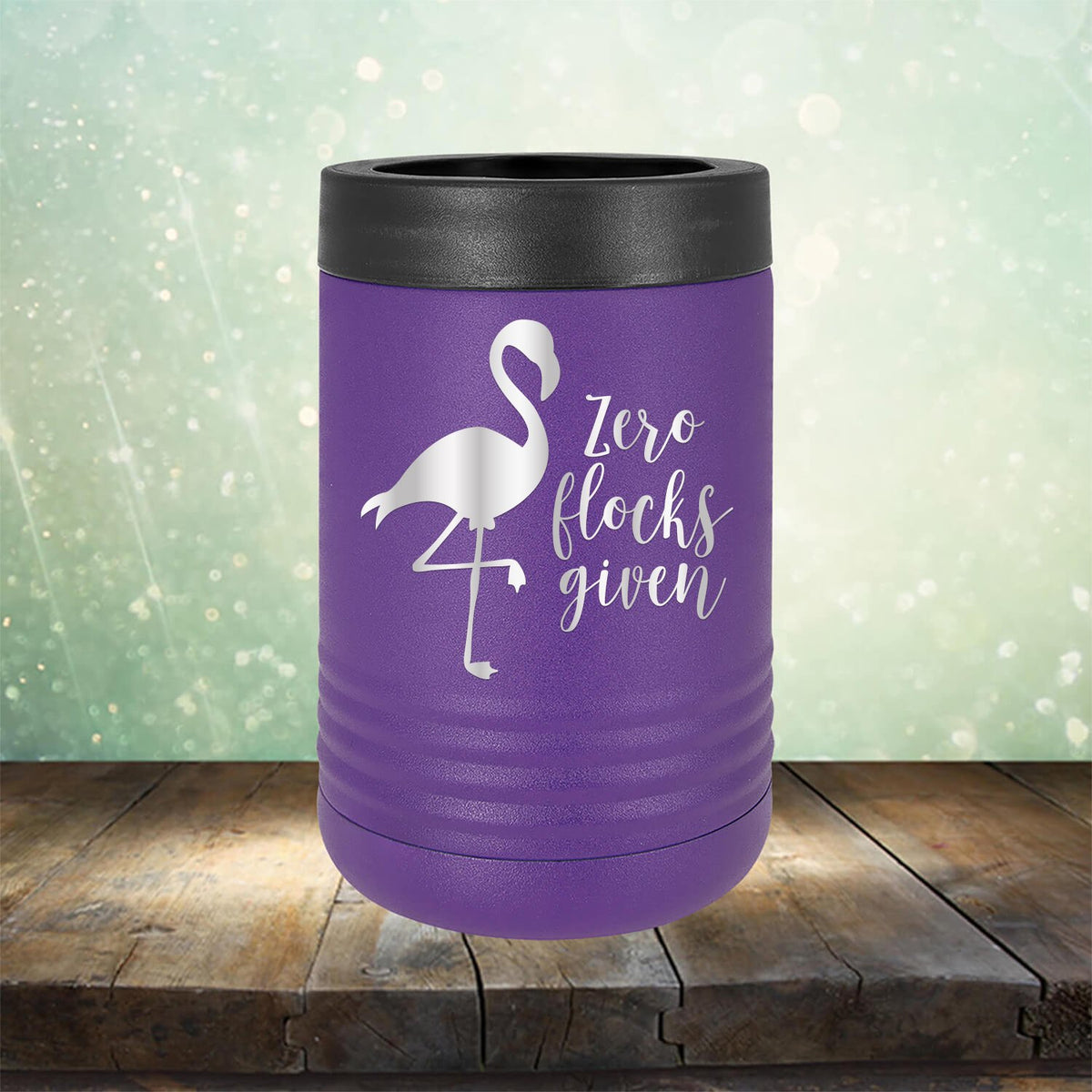 Zero Flocks Given - Laser Etched Tumbler Mug