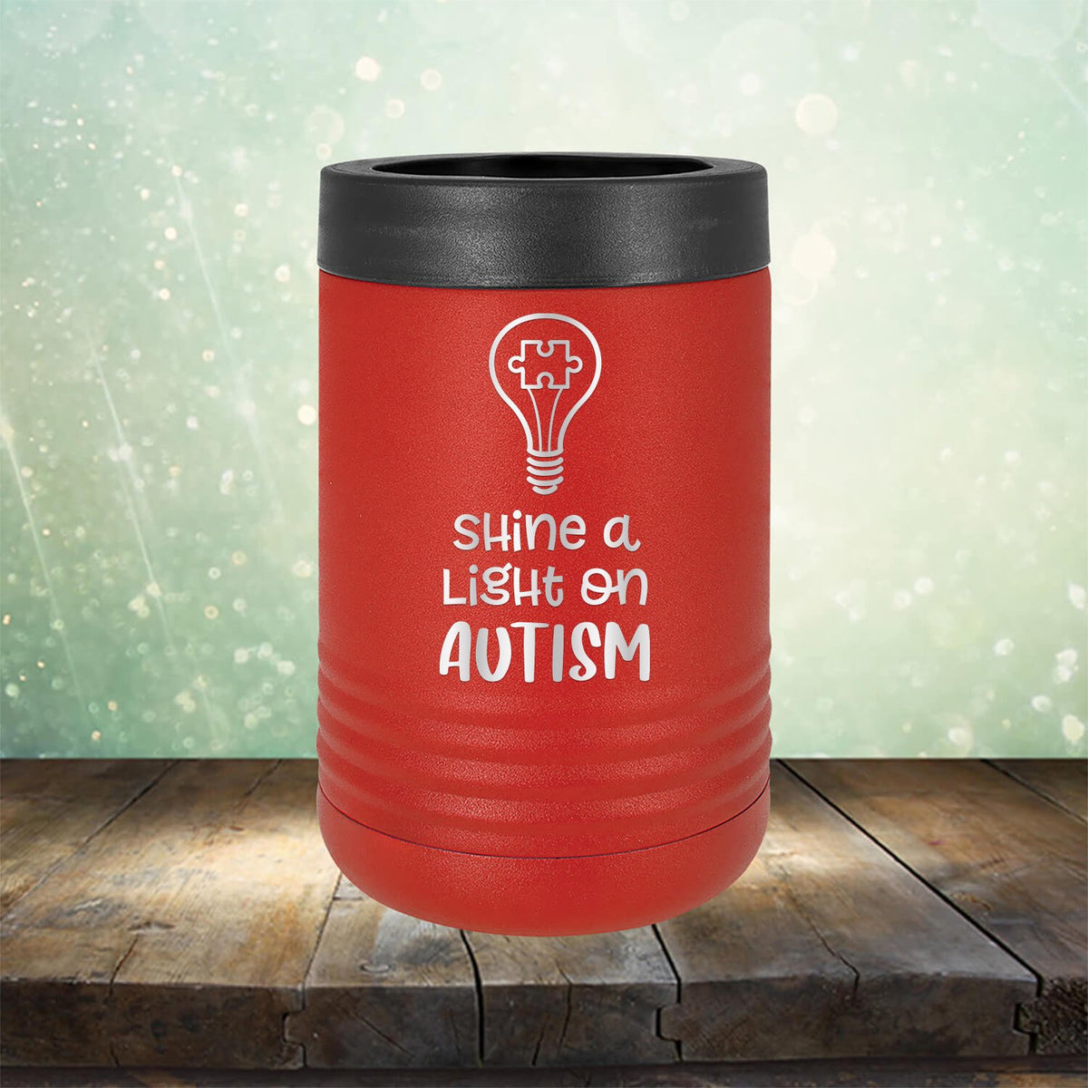 Shine A Light on Autism - Laser Etched Tumbler Mug