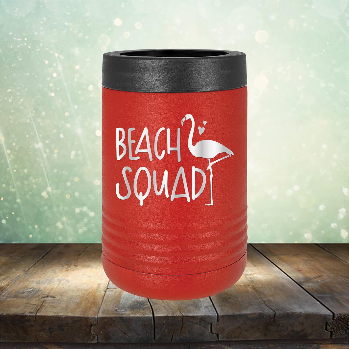 Beach Squad with Swan - Laser Etched Tumbler Mug