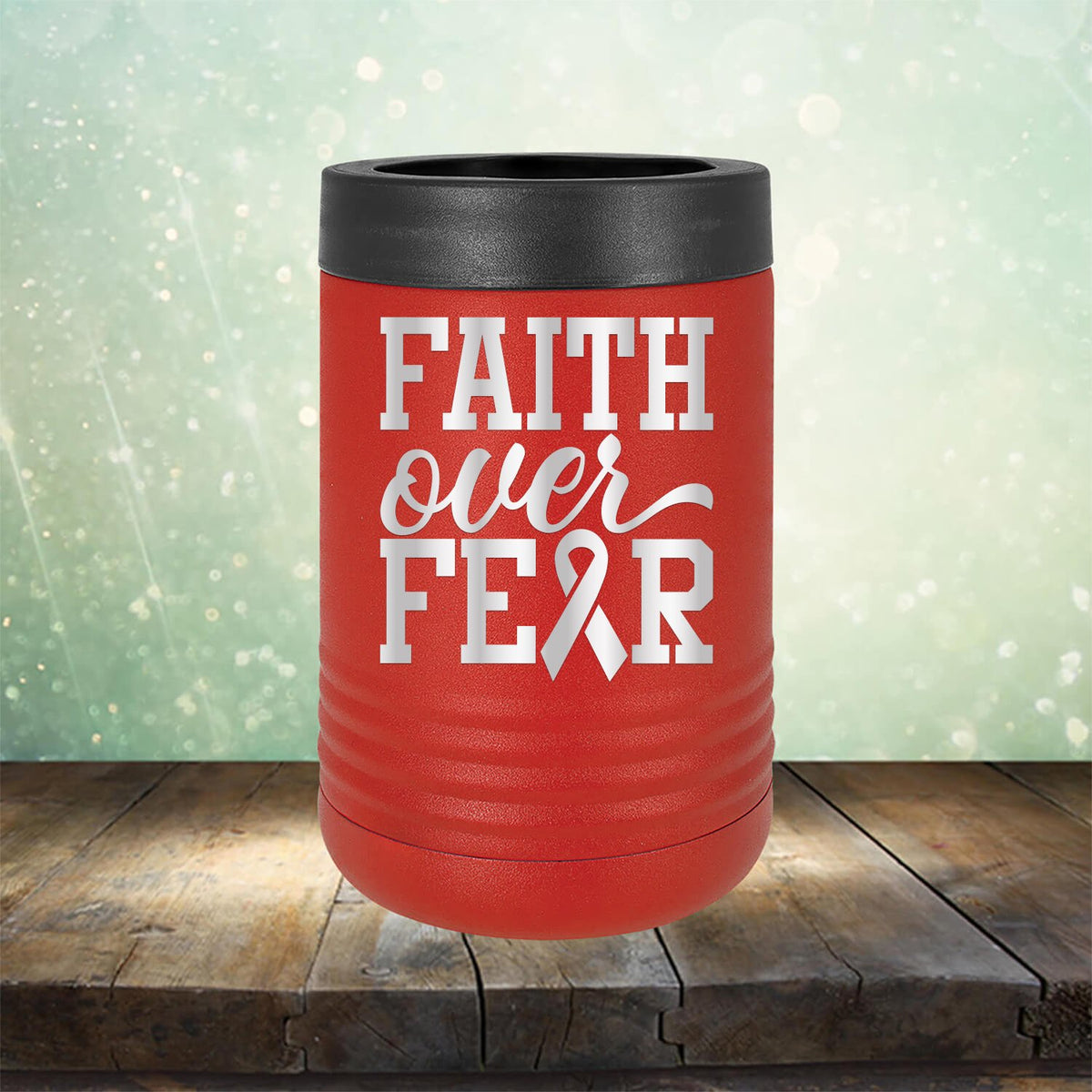 Faith Over Fear - Laser Etched Tumbler Mug