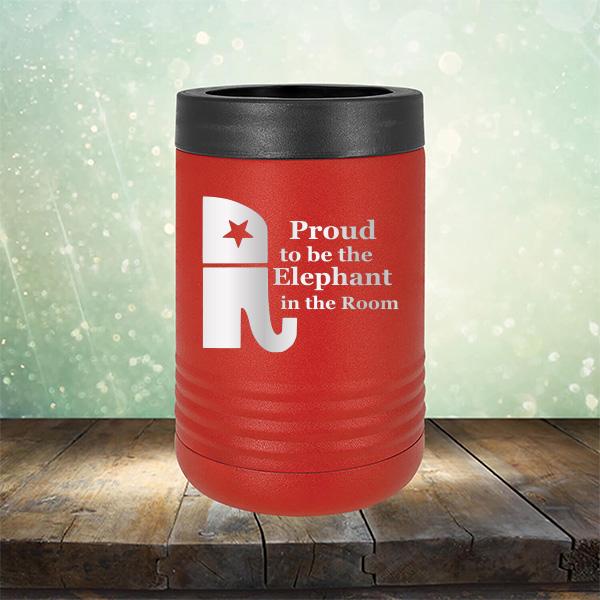 Proud To Be The Elephant in the Room - Laser Etched Tumbler Mug