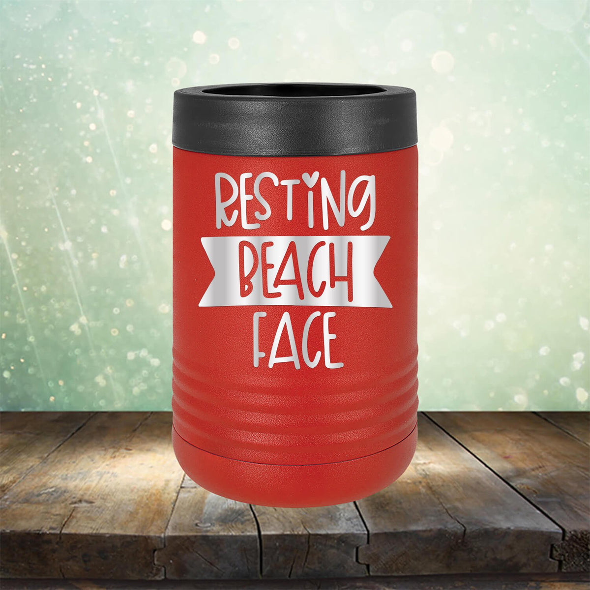 Resting Beach Face - Laser Etched Tumbler Mug