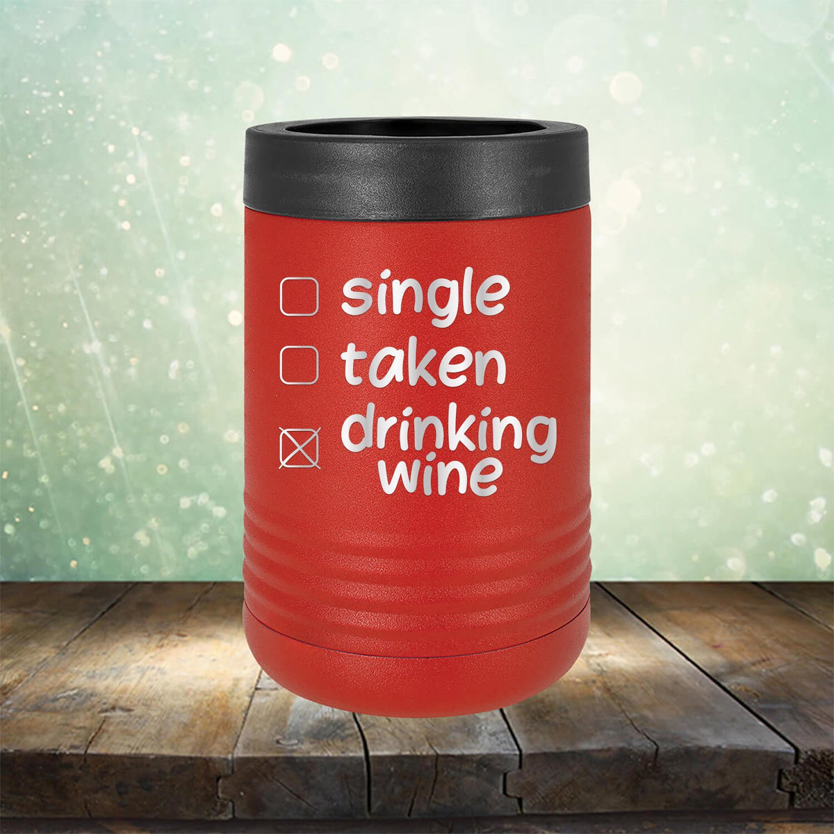 Single Taken Drinking Wine