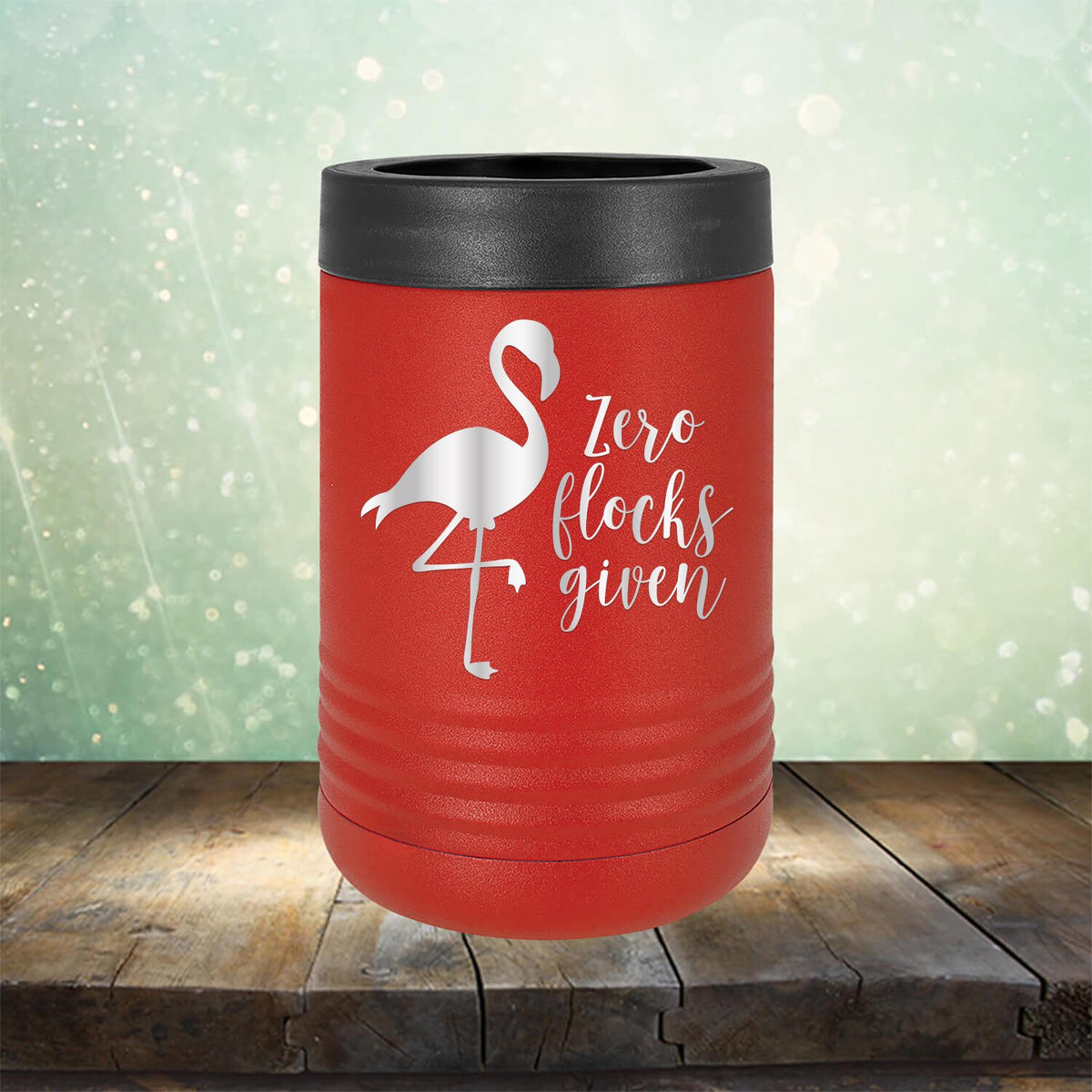 Zero Flocks Given - Laser Etched Tumbler Mug