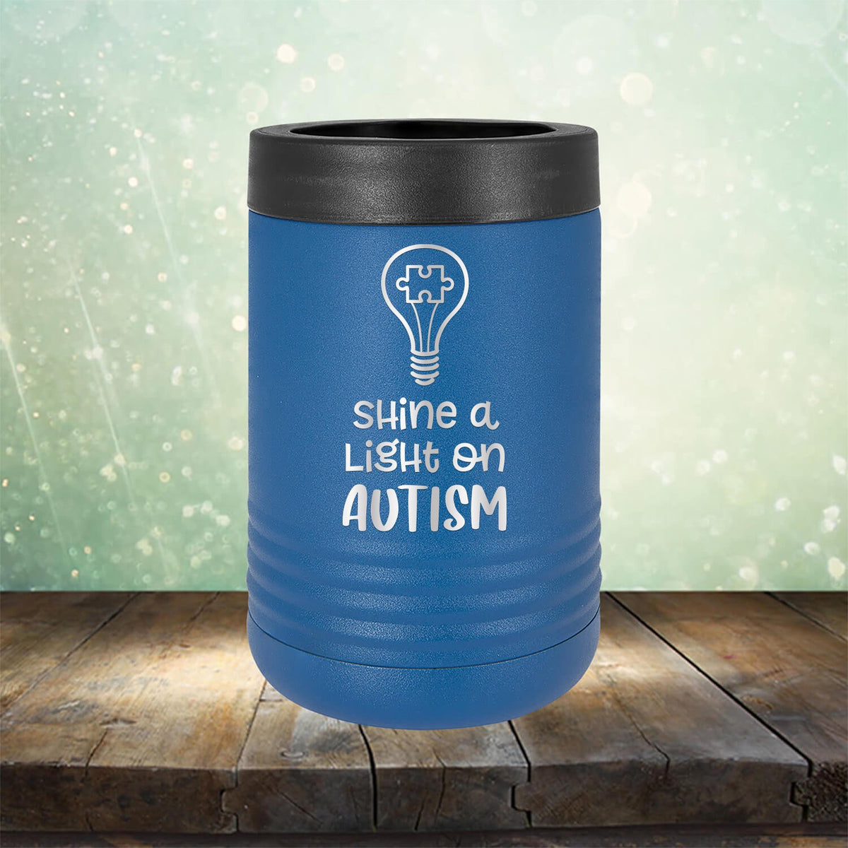 Shine A Light on Autism - Laser Etched Tumbler Mug