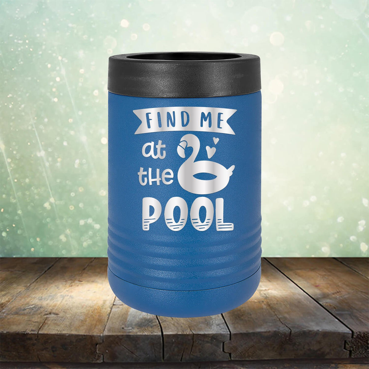 Find Me At The Pool - Laser Etched Tumbler Mug