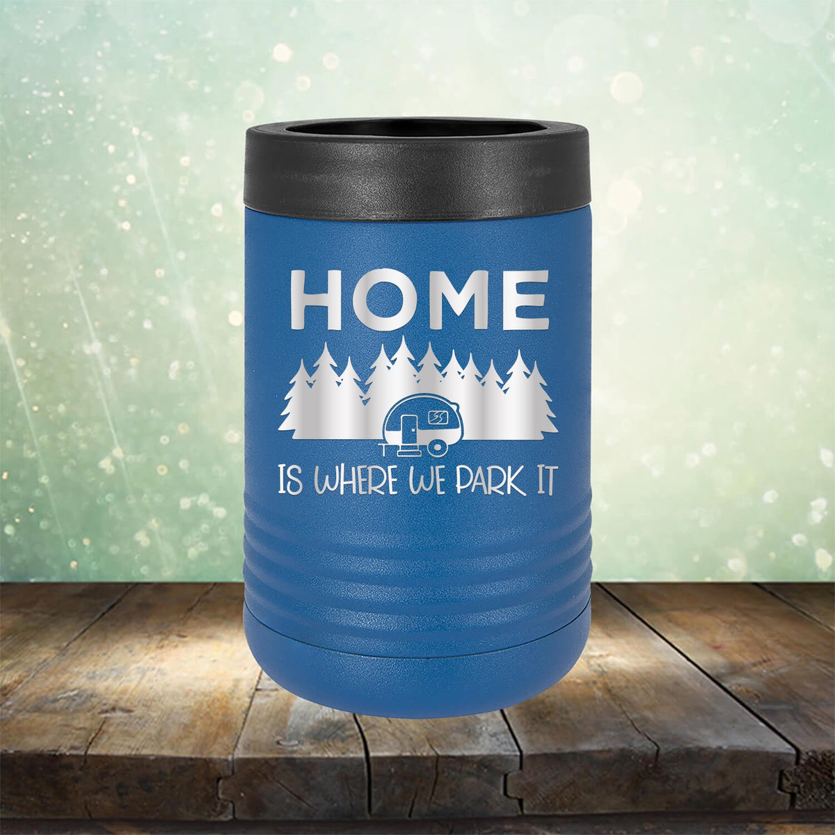 Home Where We Park It - Laser Etched Tumbler Mug