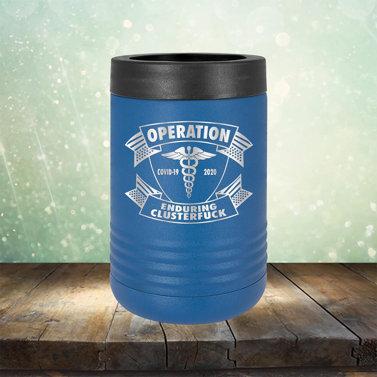 Operation Covid-19 2020 Enduring Clusterfuck - Laser Etched Tumbler Mug