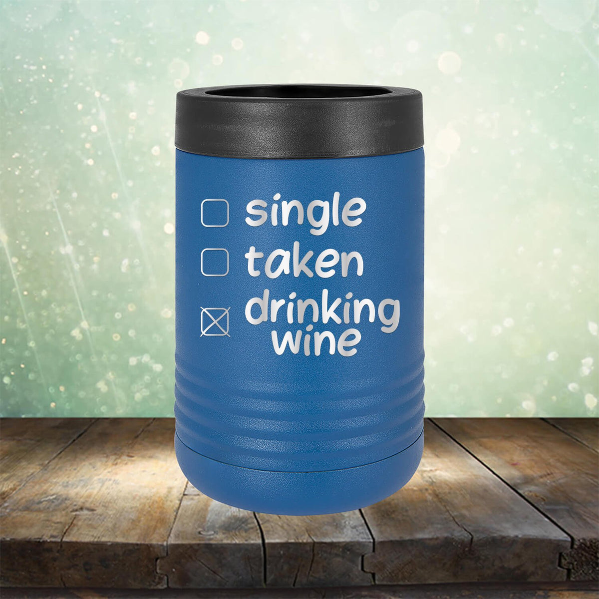 Single Taken Drinking Wine
