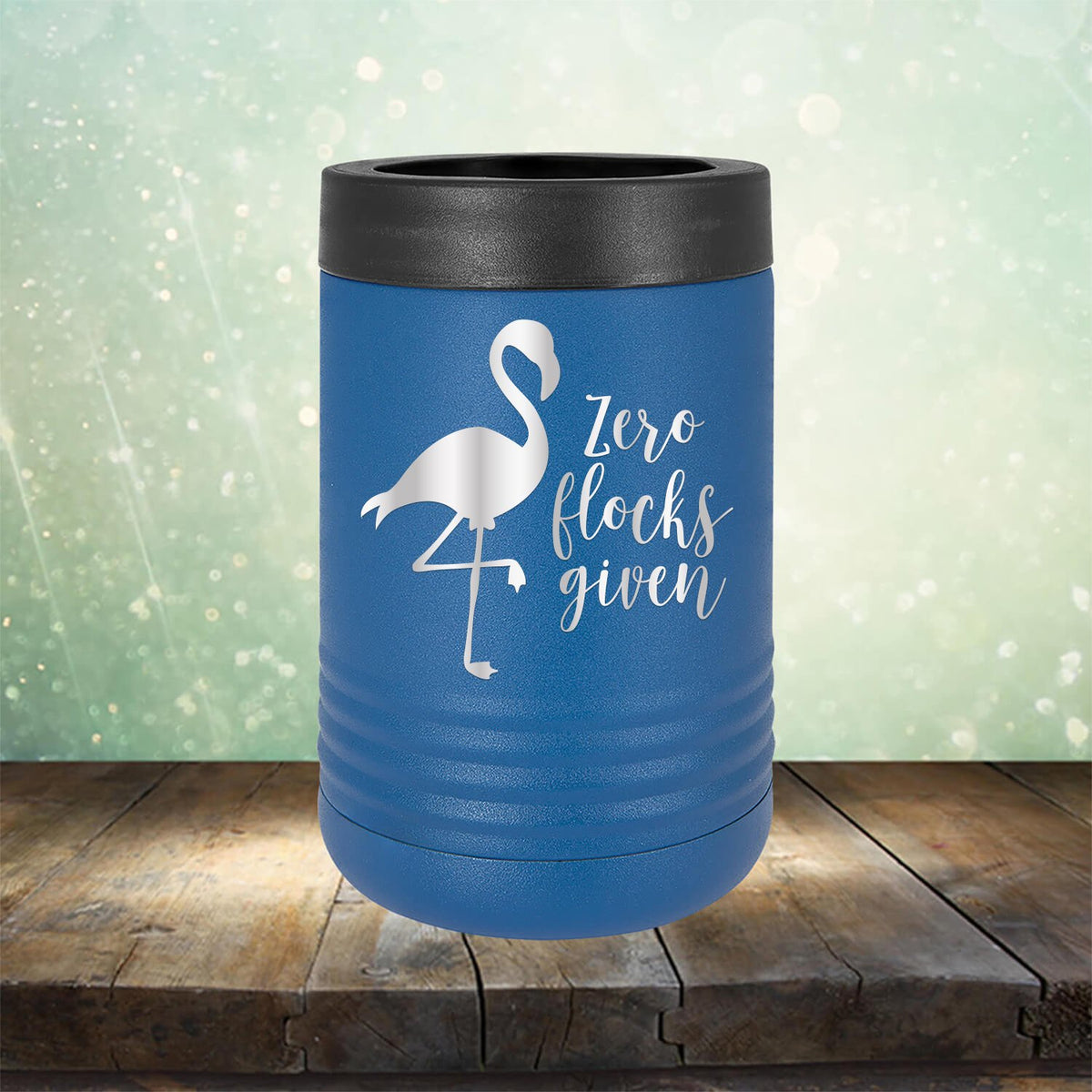 Zero Flocks Given - Laser Etched Tumbler Mug