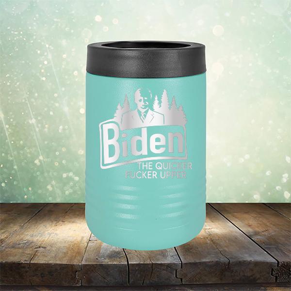 Joe Biden The Quicker Fucker Upper - Laser Etched Tumbler Mug